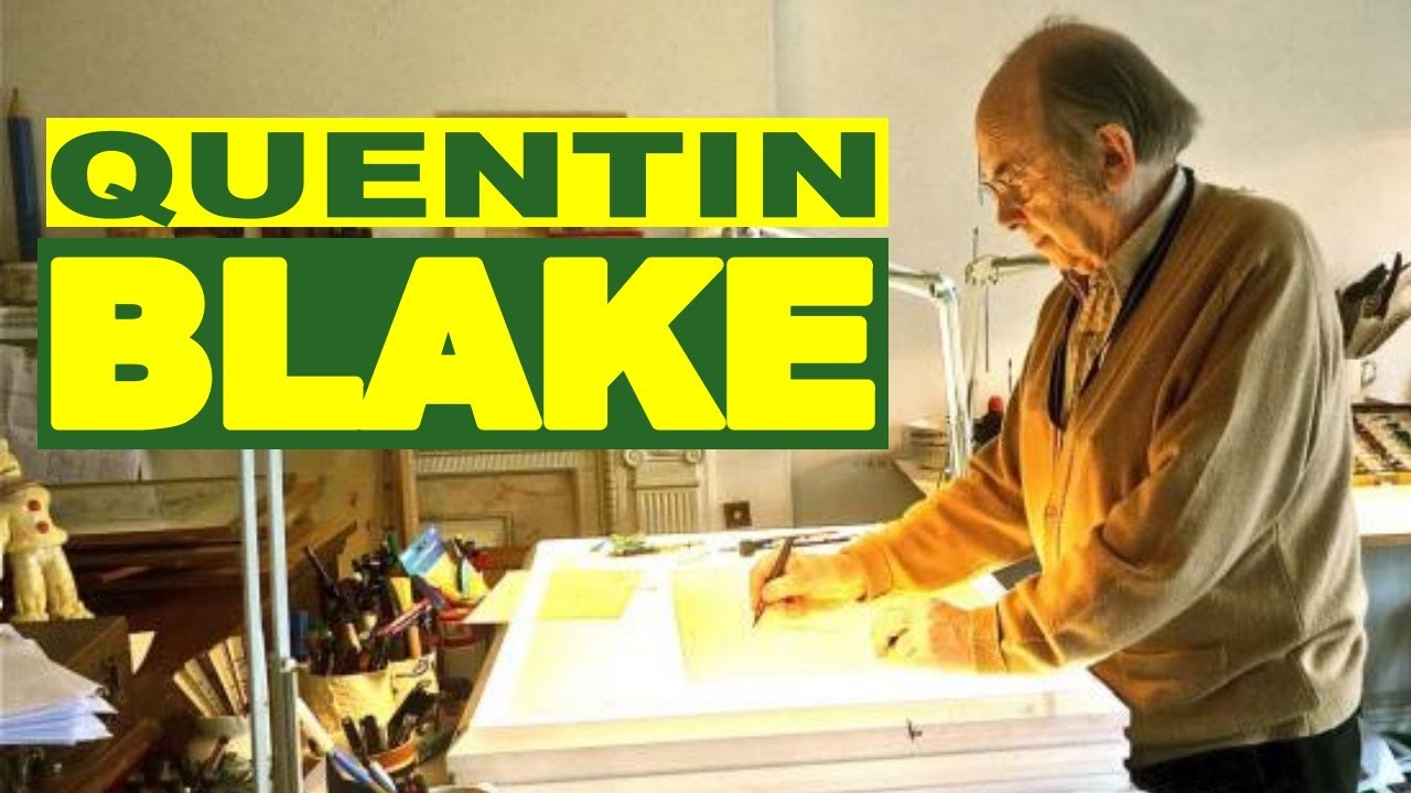 QUENTIN BLAKE 📚✏️ El ilustrador de cuentos infantiles de cabecera de tantos niños...
