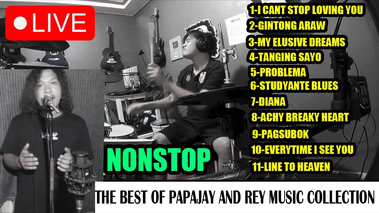 THE BEST OF PAPAJAY AND REY MUSIC COLLECTION  NONSTOP