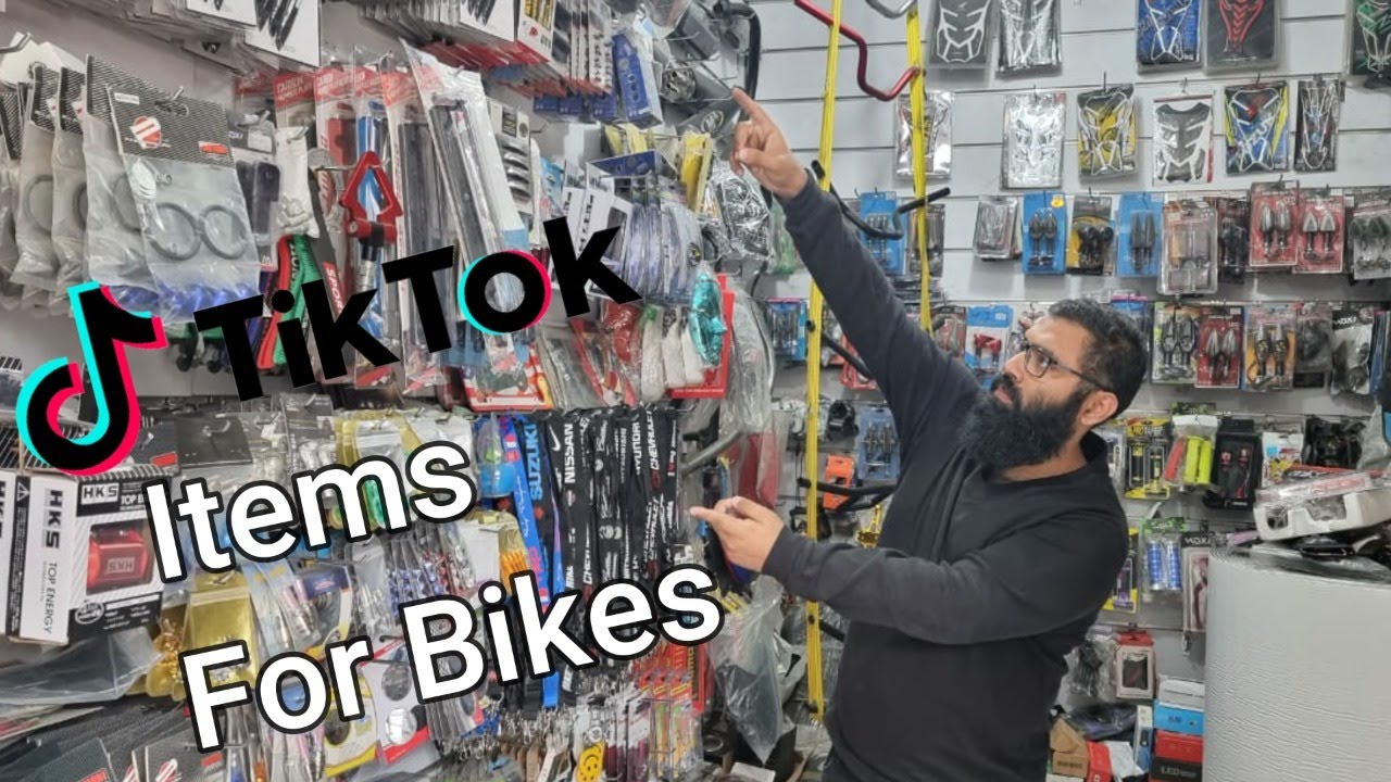 TikTok Bike Decoration Modification Accessories Detail Review Cafe Racer