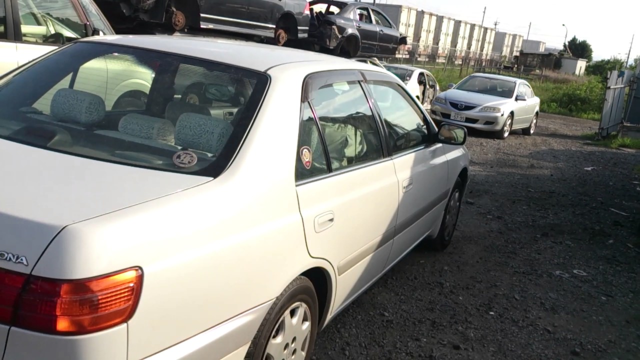 Видео-тест автомобиля Toyota Corona Premio (ST210-0051775, 3S-FSE, белый, 2000 г.)