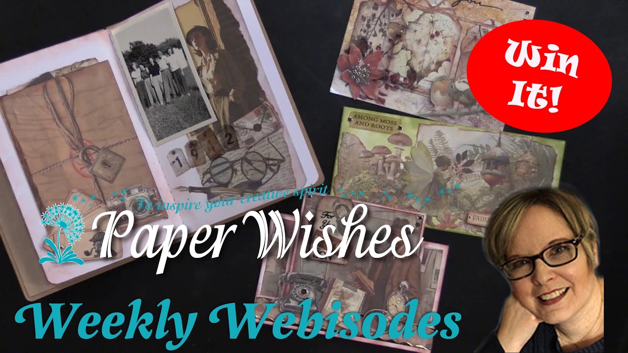 Fairy Whispers & The Last Mystery Junk Journal & Ephemera books by Ciao Bella | PaperWishes.com