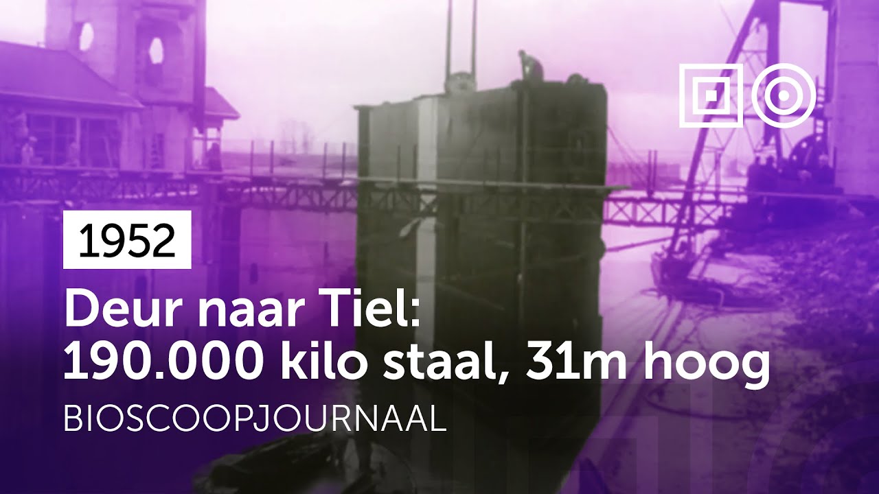 📽️ De bouw van mega-binnenvaartsluis in Tiel #1952