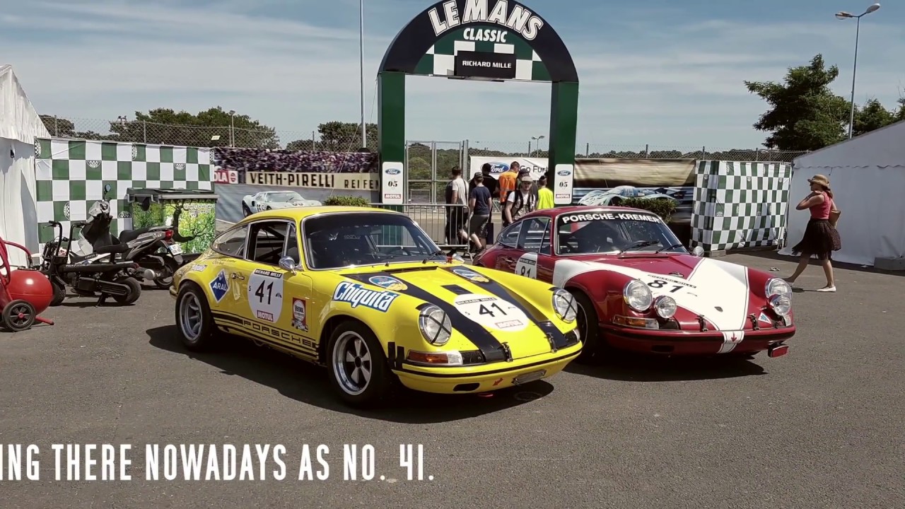 le mans classic 2016 porsche 911 s chiquita urs beck
