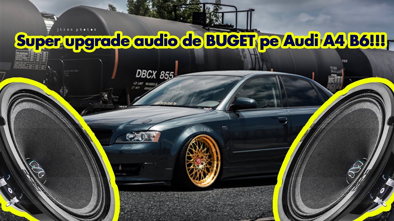 Am schimbat sunetul COMPLET pe Audi A4 B6!