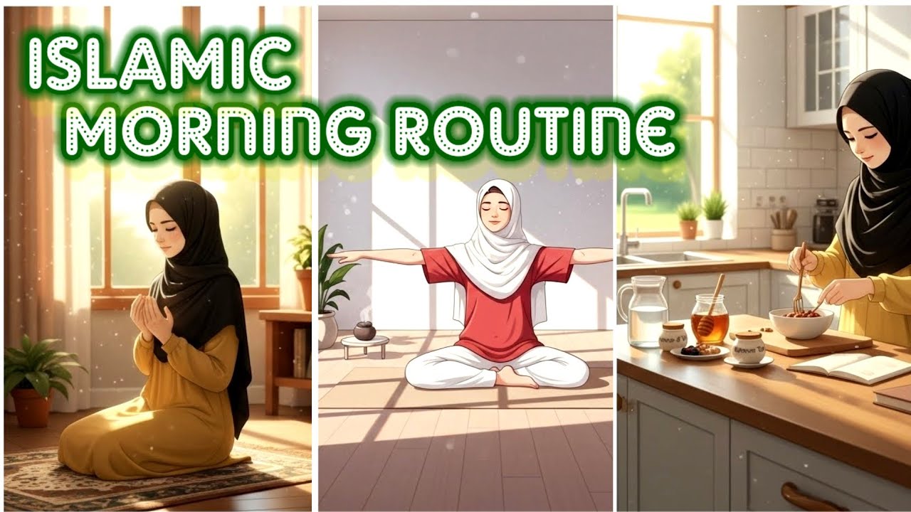 The Perfect Islamic Morning Routine for Women | 5 Sunnah Habits for Barakah & Peace @Binte.Hawwa07 