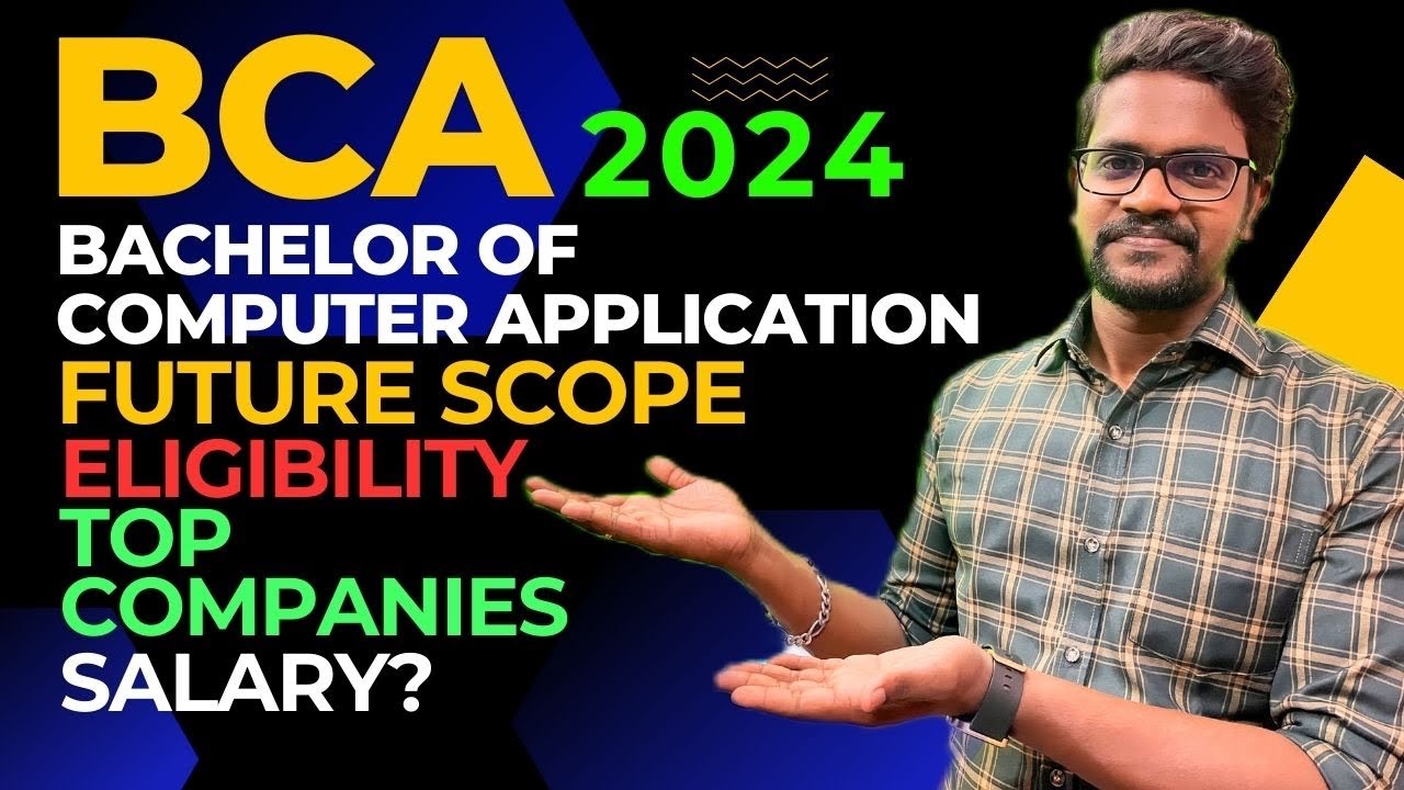 BCA|Bachelor Of Computer Application|Course Details|Future Scope|Top Companies|Tamil|Muruga MP #bca