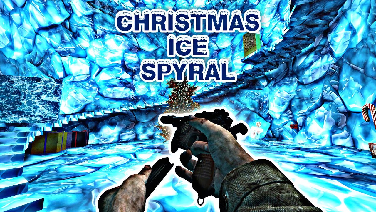 Call of Duty: World at War - Zombies - Christmas Ice Spyral (Custom Map Zombies)
