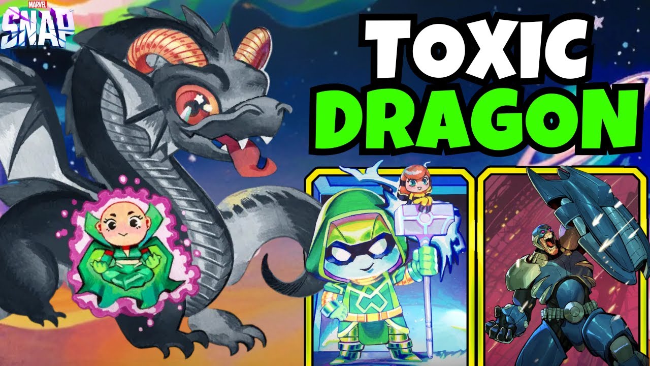 This Dragon of the Moon Deck is EVIL - Marvel Snap Gameplay