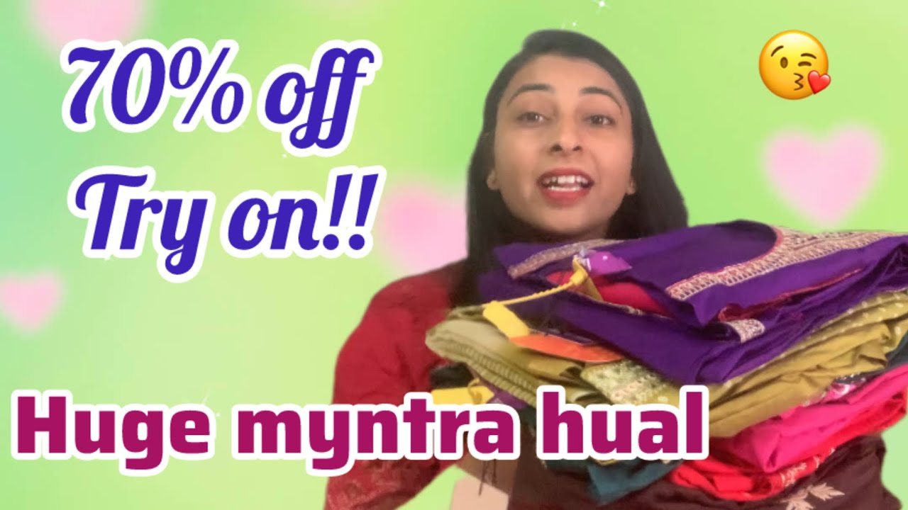 MYNTRA  SALE HUGE FESTIVE HAUL!Up to 70%OFF | Festive Outfits & Ethnic Wear2025#myntrahaul 