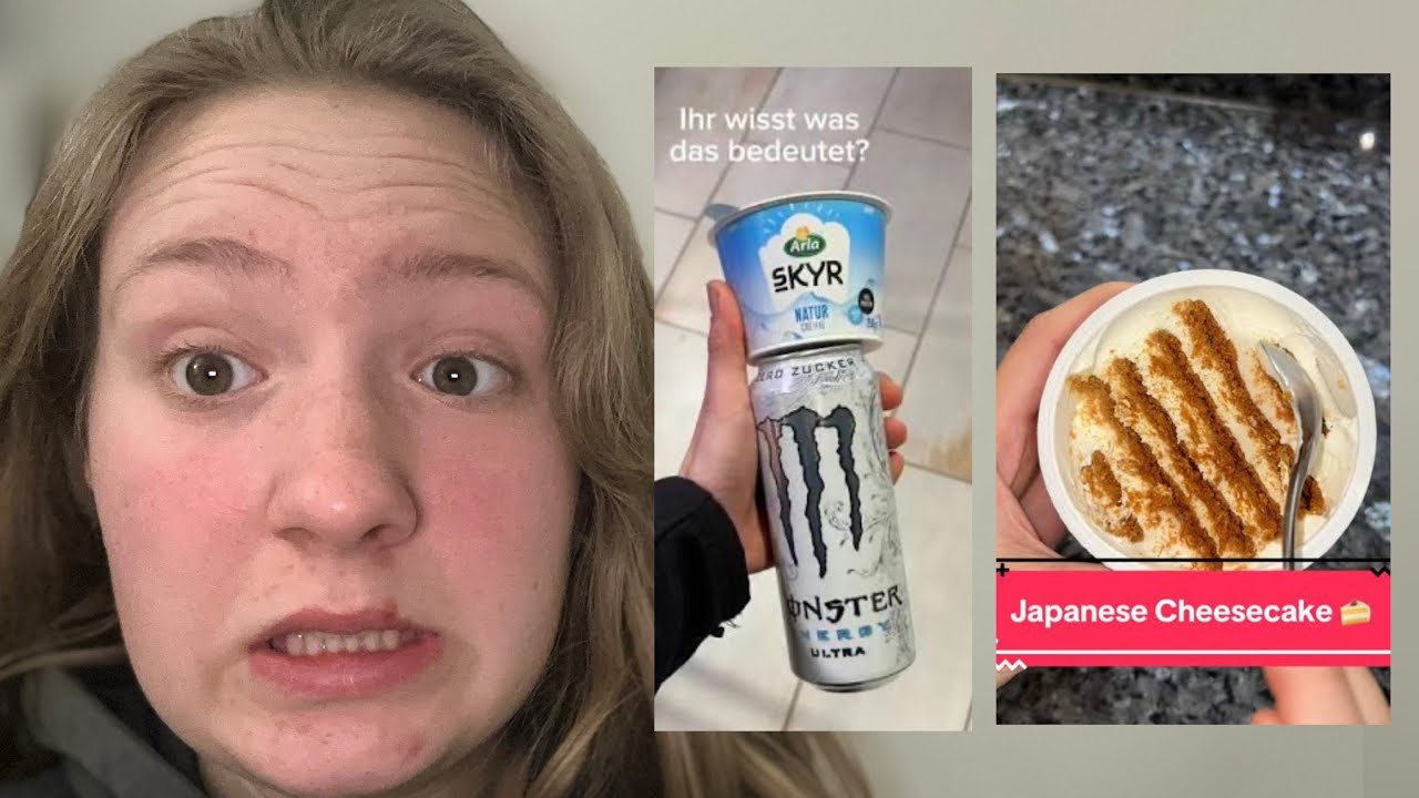TikTok FOOD TRENDS 2026 testen (japenese cheesecake)😳