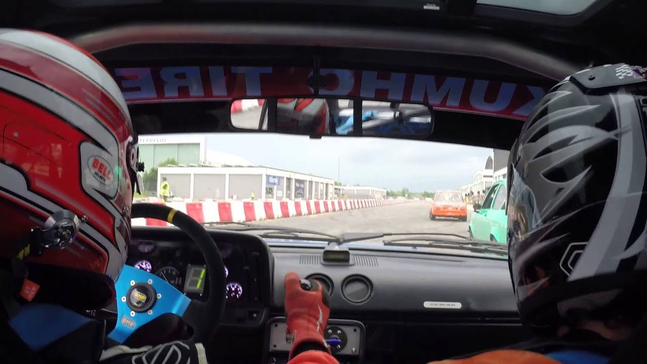 Klassikwelt Bodensee 2015 Onboard im Opel Ascona B kleiner Kurs