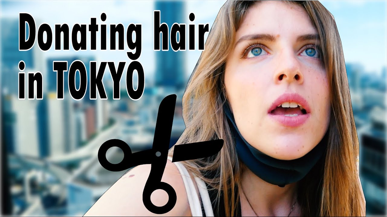 Donating My Hair in Tokyo, Japan [Japanese hair-salon experience!]