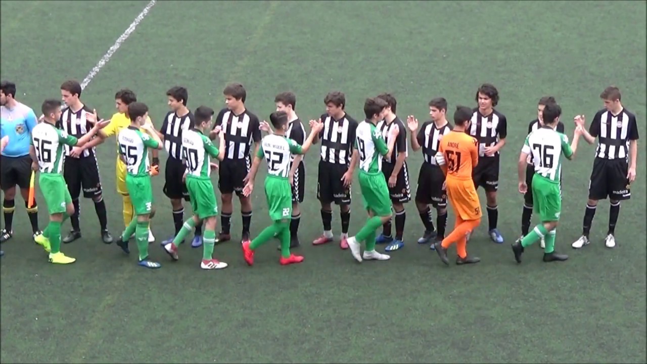 CD Nacional_B - 1 x CD Ribeira Brava - 0 -- Taça da Madeira - Fase Grupos - Juvenis (2018/2019)