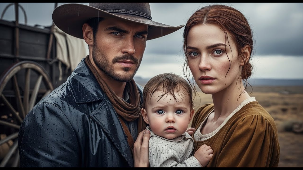 Woman With A Baby Was Left Behind In A Storm, The Cowboy Found Them And Brought Them Home