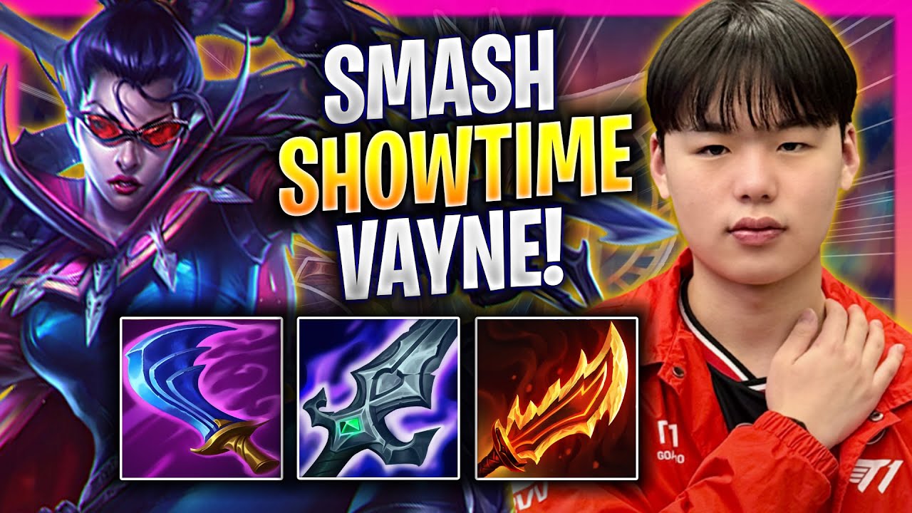 SMASH SHOWTIME WITH VAYNE IN THE NEW PATCH! - T1 Smash Plays Vayne ADC vs Kai'sa! | Season 2025