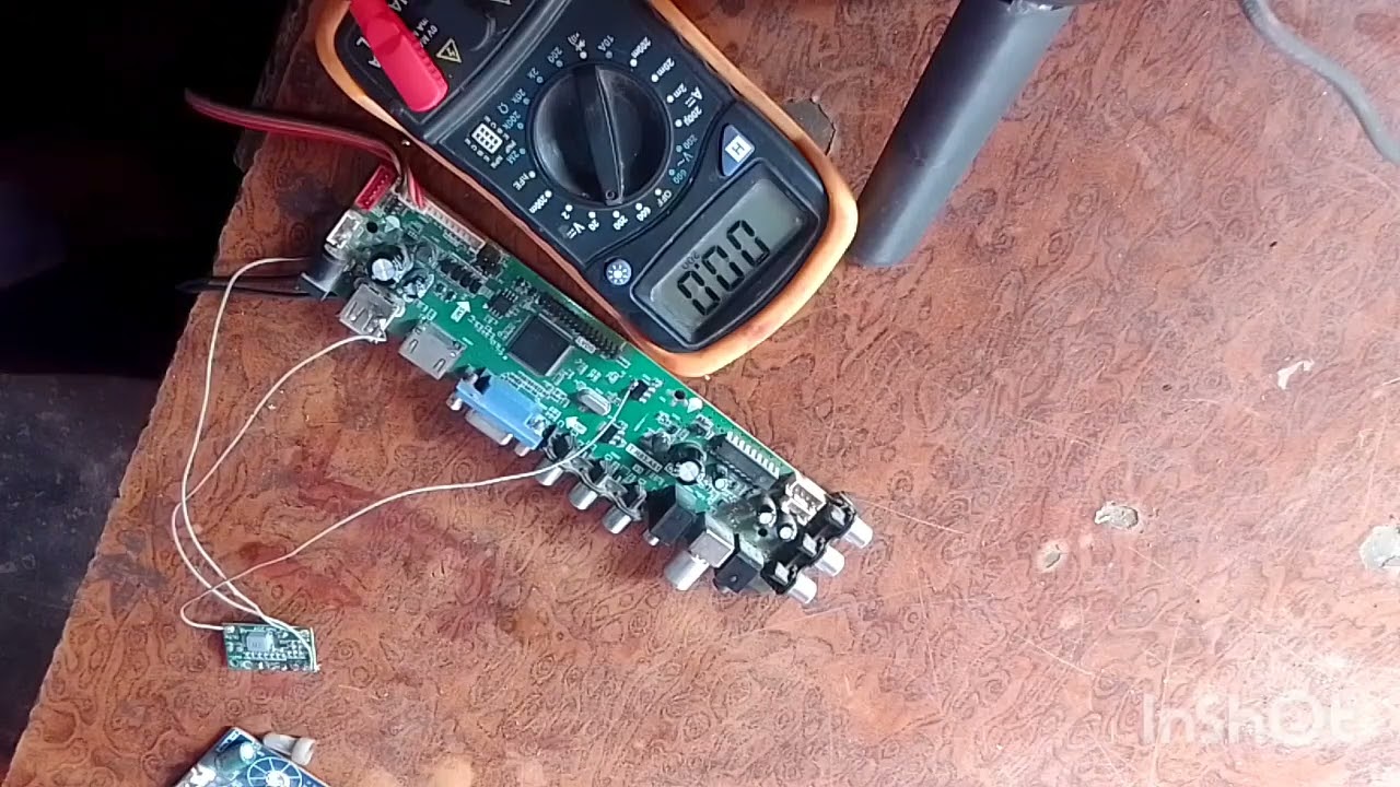 #T.R83 A81 LCD TV card me standby problem solve solution #all