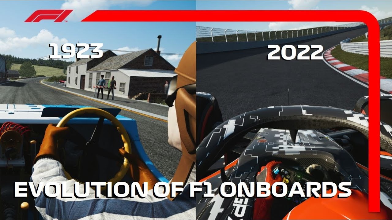 F1 Onboard 1923-2022 | The Evolution of F1 Onboards | F1 V8, V10, V12 and More | Assetto Corsa