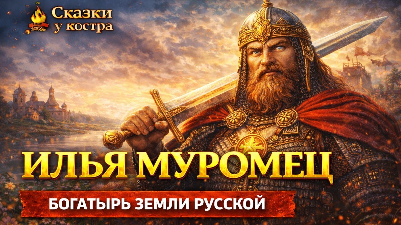 🛡 ИЛЬЯ МУРОМЕЦ — богатырь, вставший после тридцати лет | Русская легенда