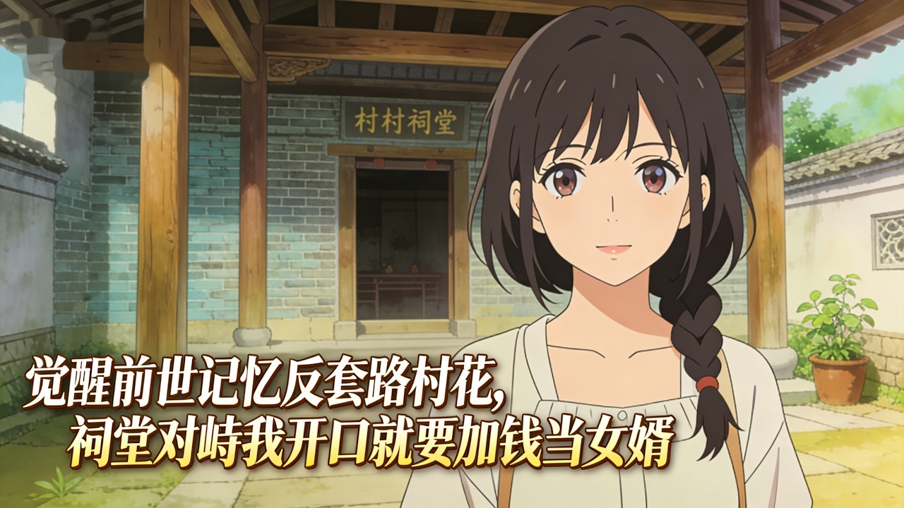 覺醒前世記憶反套路村花，祠堂對峙我開口就要加錢當女婿。祠堂對峙，一句加錢震驚全場！#都市小说 #玄幻小说