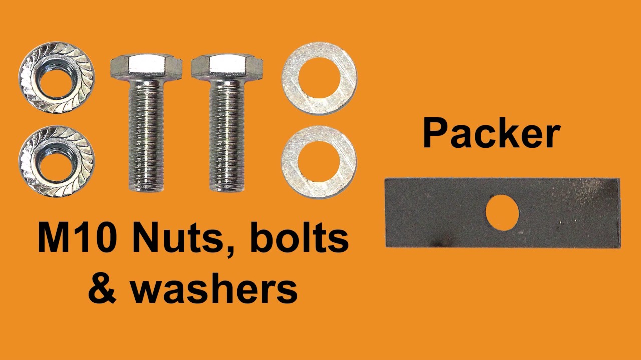 RackNets 2.3 - Stage 1 - Fitting Main Brackets