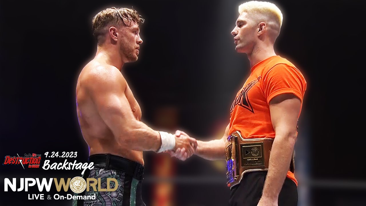 #njdest 10th match Backstage 9/24/23 (with Subtitles)｜DESTRUCTION in KOBE 第10試合 Backstage