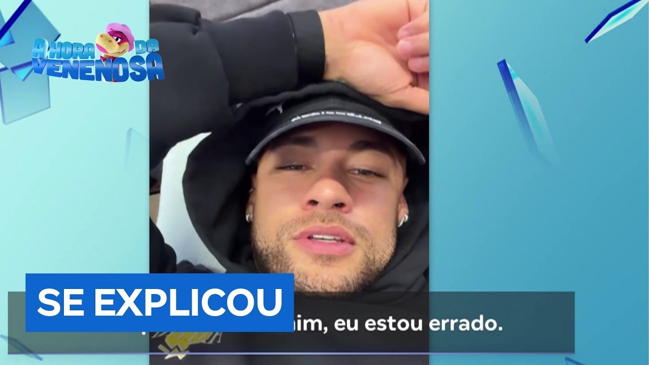 Neymar publica vídeo justificando que não consegue agradar todo mundo