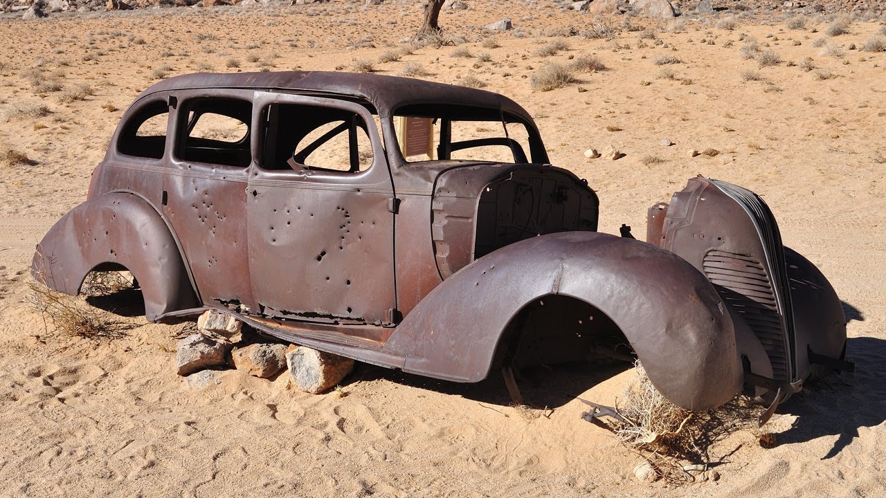 The Old Car Hudson 1930s Namibia