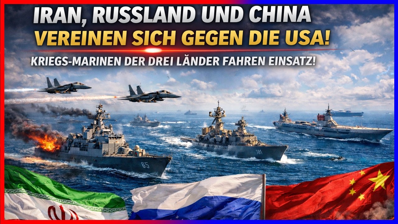 Иран, Россия и Китай объединились против США! Военно-морские силы трех стран приступили к действиям