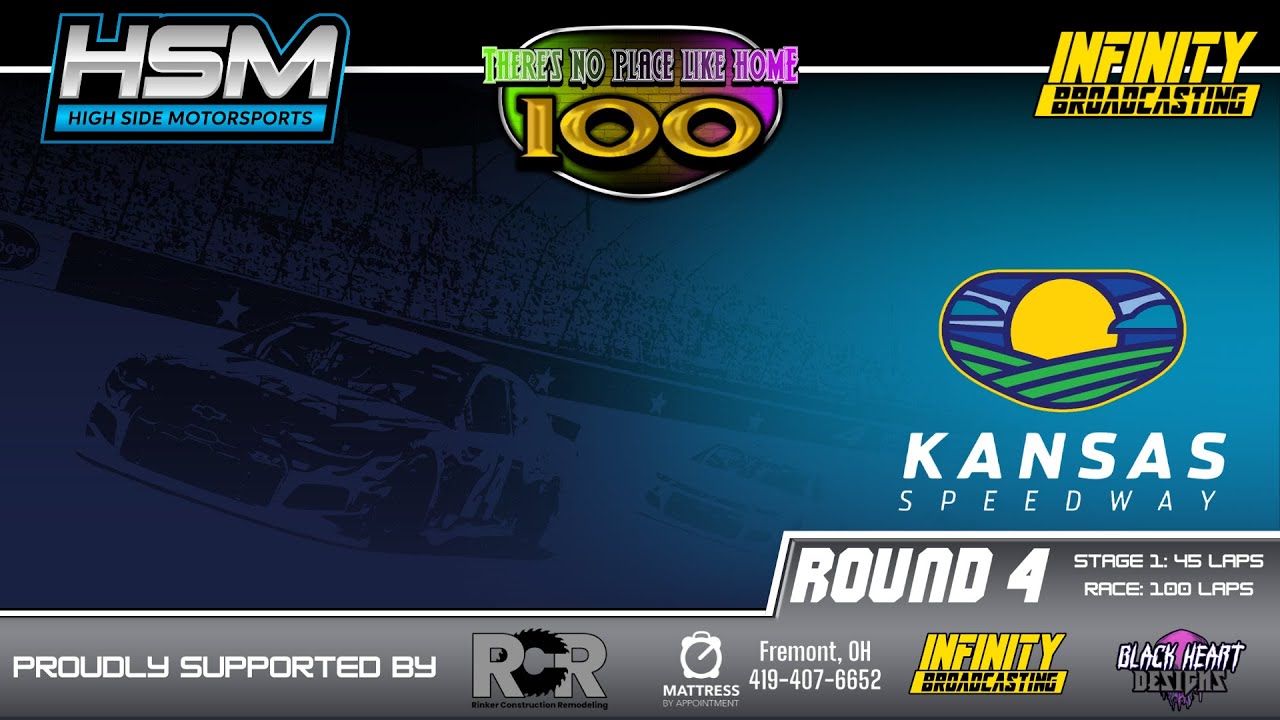 LIVE II High Side Motorsports II S1 R4 II There's no place like Home 100 II Kansas Speedway