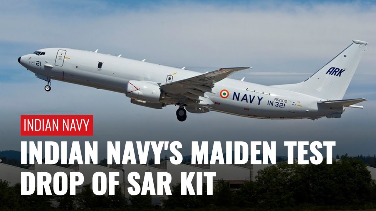 Indian Navy Performs Maiden Test Drop Of Made-in-India SAR Kit | Zee News English