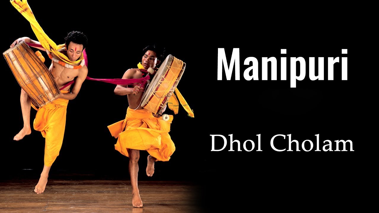 Dhol Cholom, dance with Drums for celebrating festivals | Manipuri Dance
