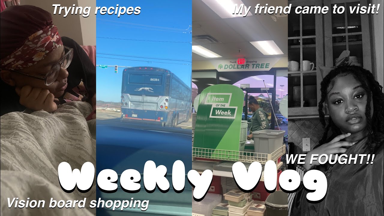 NEW PHONE! MY FRIEND RODE 11 HOURS TO SEE ME! Vision Boards, Cooking, + more/ Weekly Vlog