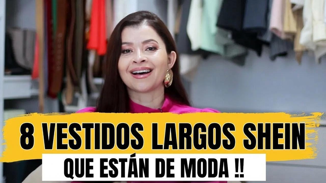 Los 8 vestidos largos de SHEIN más trendy que no te pueden faltar