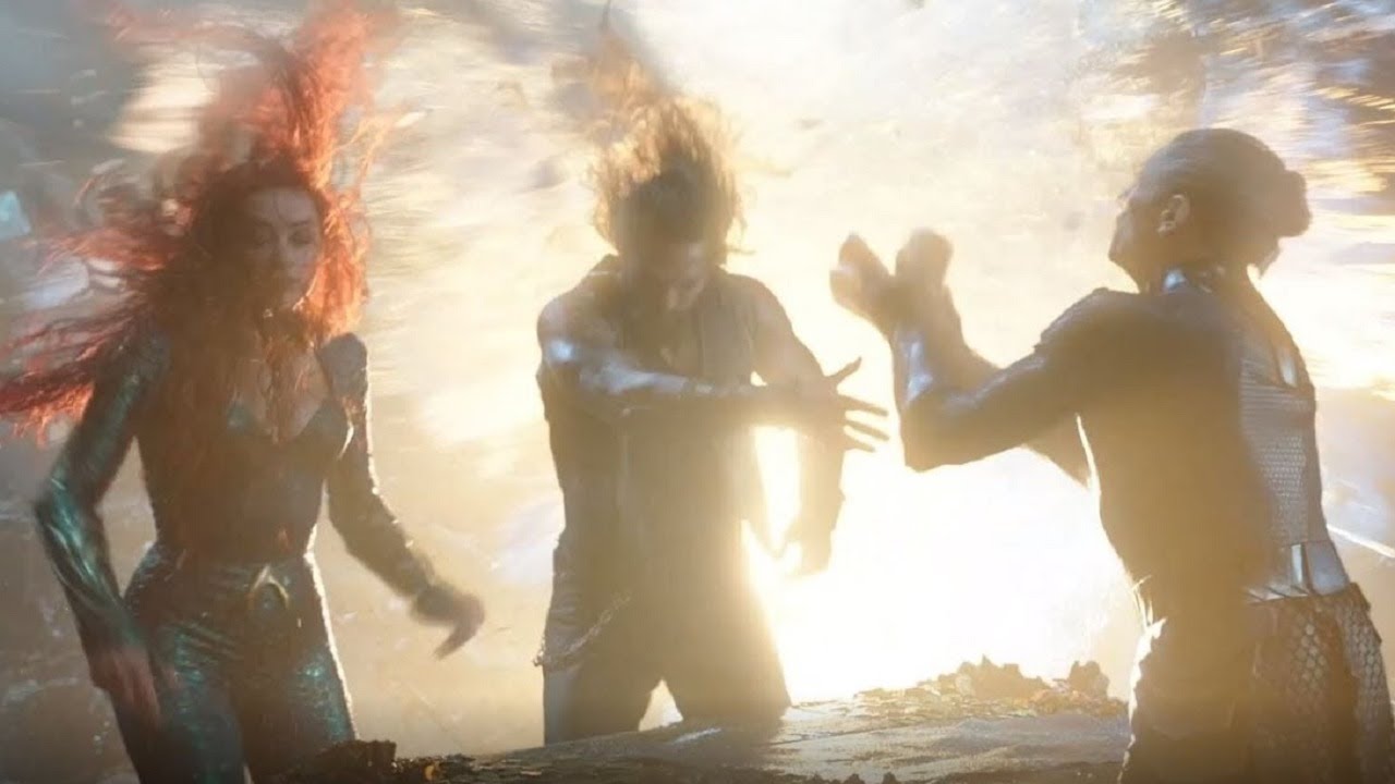 Aquaman (2018) but its only mid-conversation explosions