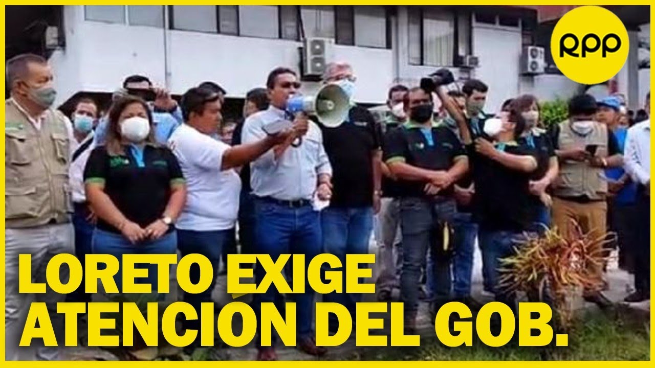 Gobernador regional de Loreto sobre funcionarios de PCM: 
