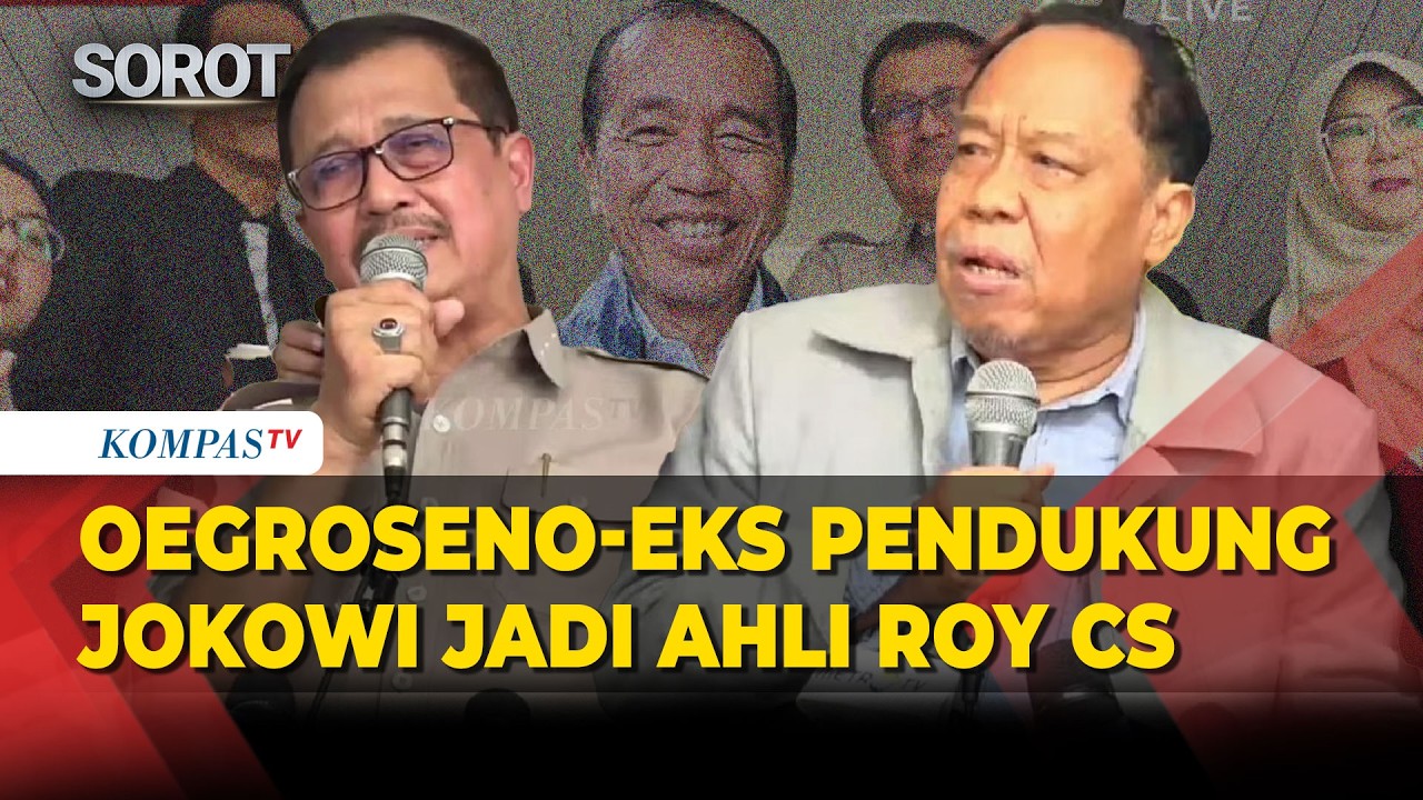 [FULL] Eks Wakapolri Oegroseno–Eks Pendukung Jokowi Jadi Ahli Roy Cs di Polda Metro Kasus Ijazah