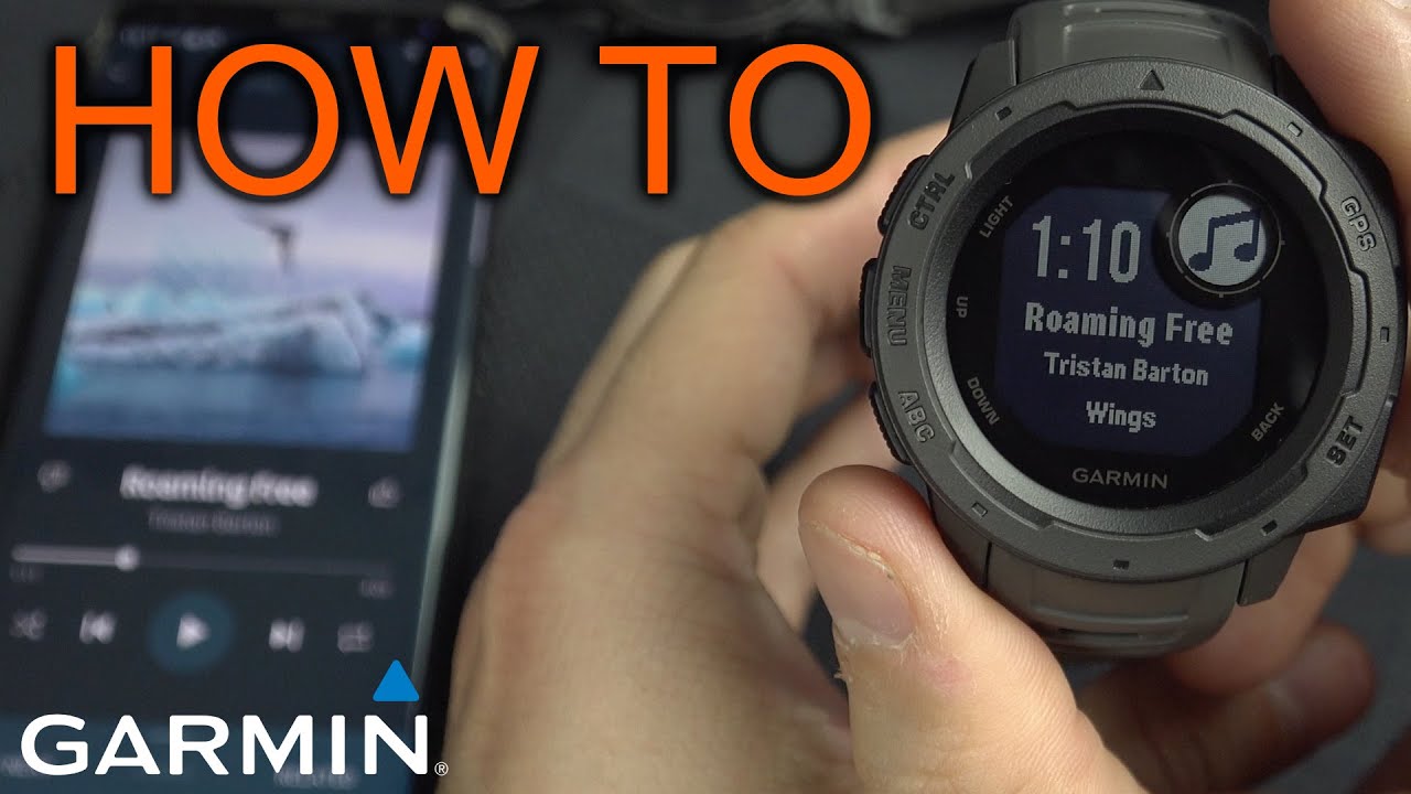 How to Control Phone Music With Garmin Instinct