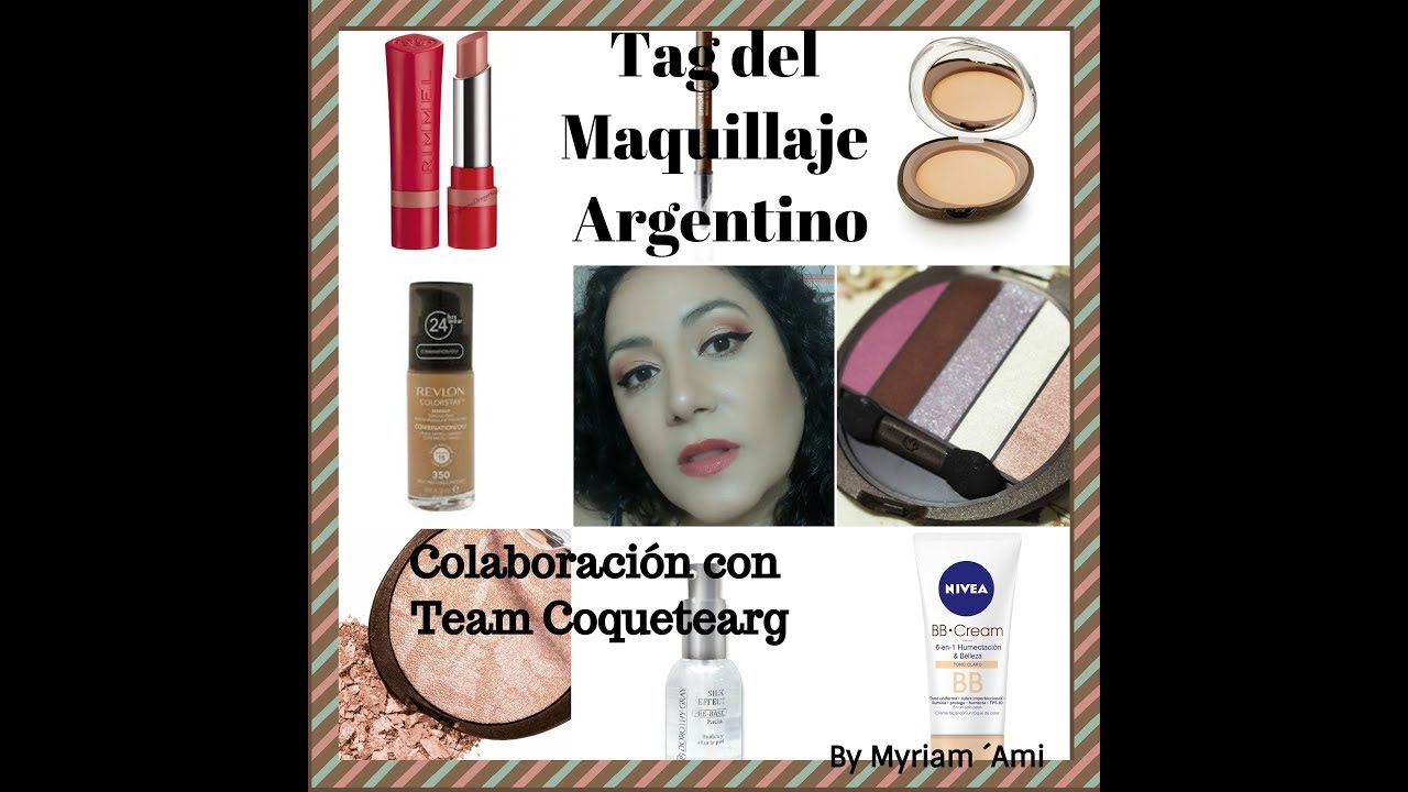 Tag del Maquillaje Argentino, colaboraci&oacute;n con Team Coquetearg!