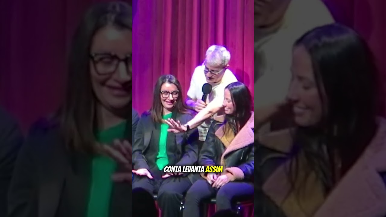 BETE DEDOS NO RATAZANA - HIPNOSE C&Ocirc;MICA #sannymachado #standupcomedy #hipnose