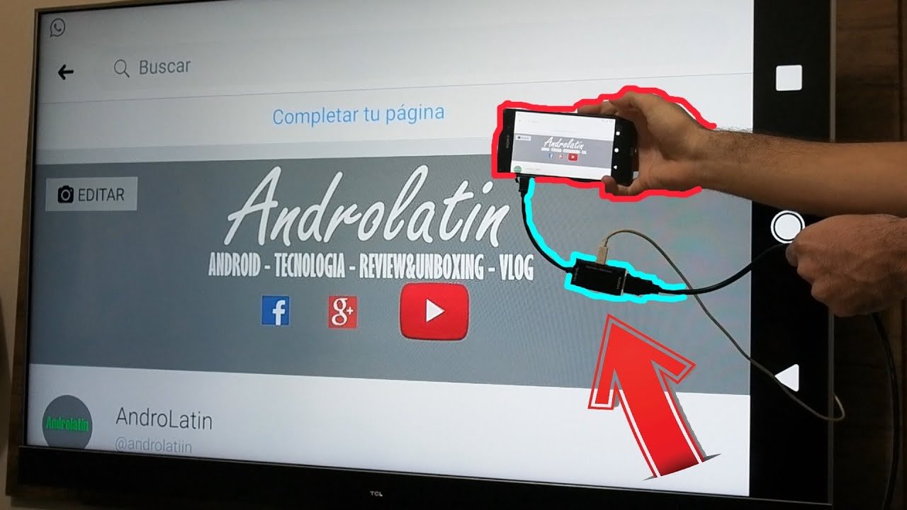 Utilizar adaptador HDMI (MHL) - MicroUsb en Android