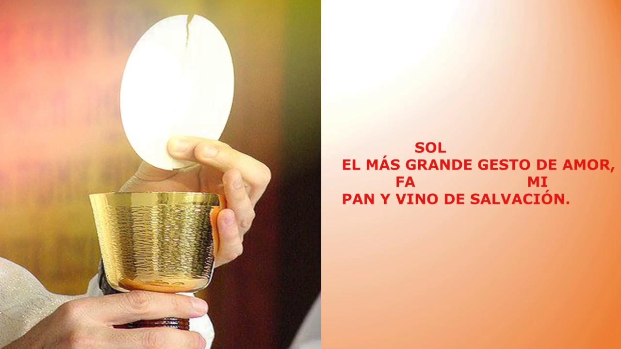 Corpus Christi - Es tu Cuerpo y Sangre Señor | Juan Morales Montero/NuevoTrigo