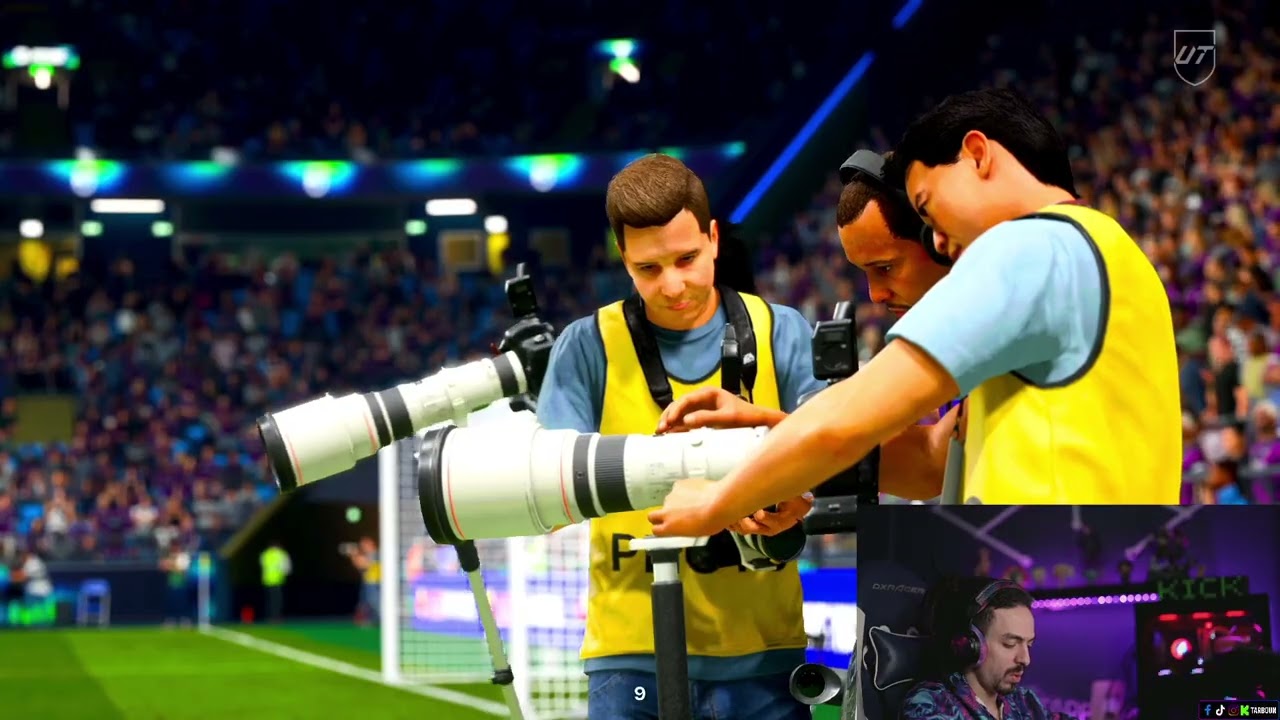 تربون بيلعب ماتش كورة قبل مايقفل اللايف FC26