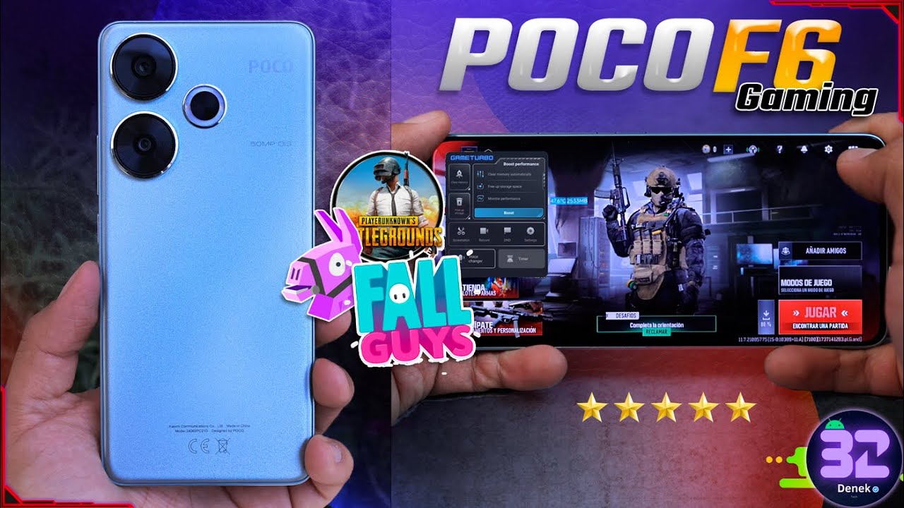 Probamos la POTENCIA del POCO F6 | Gaming Test