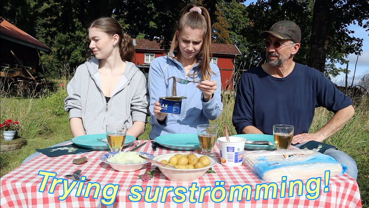 Trying SURSTRÖMMING!