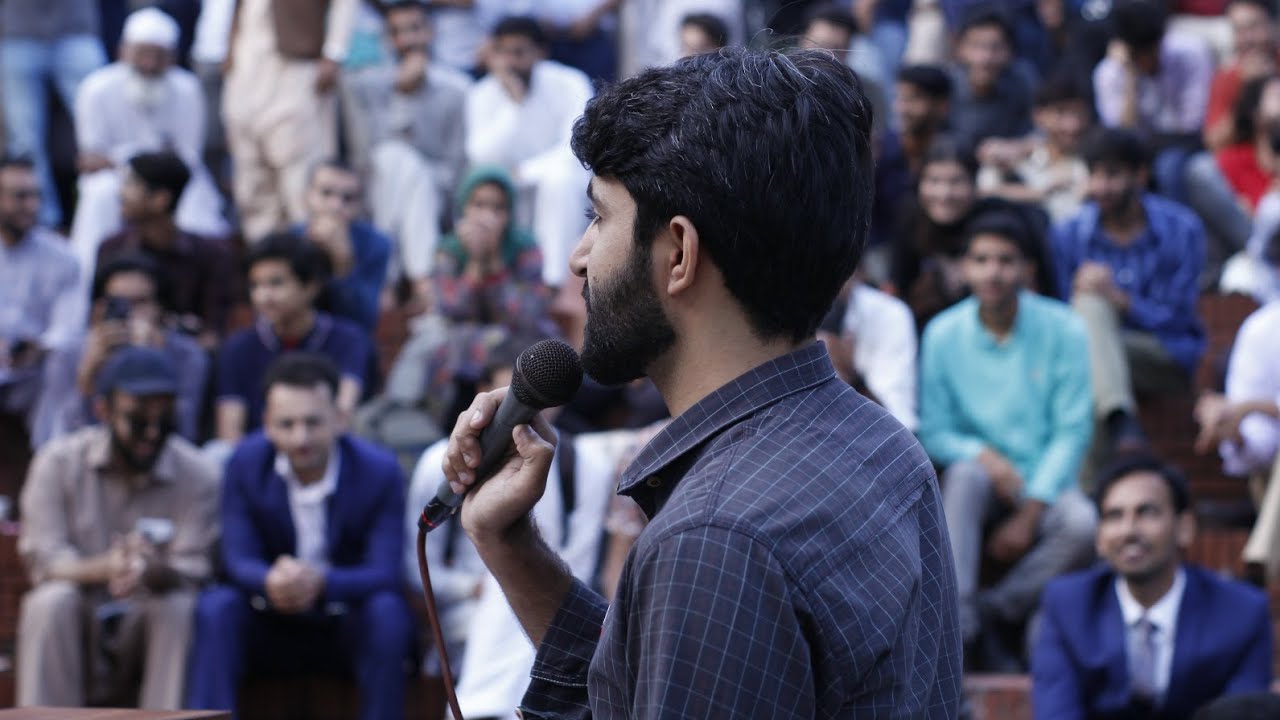 Nazm Hostel || GC University Amphitheatre || Saif Ur Rehman Jaffar Poetry