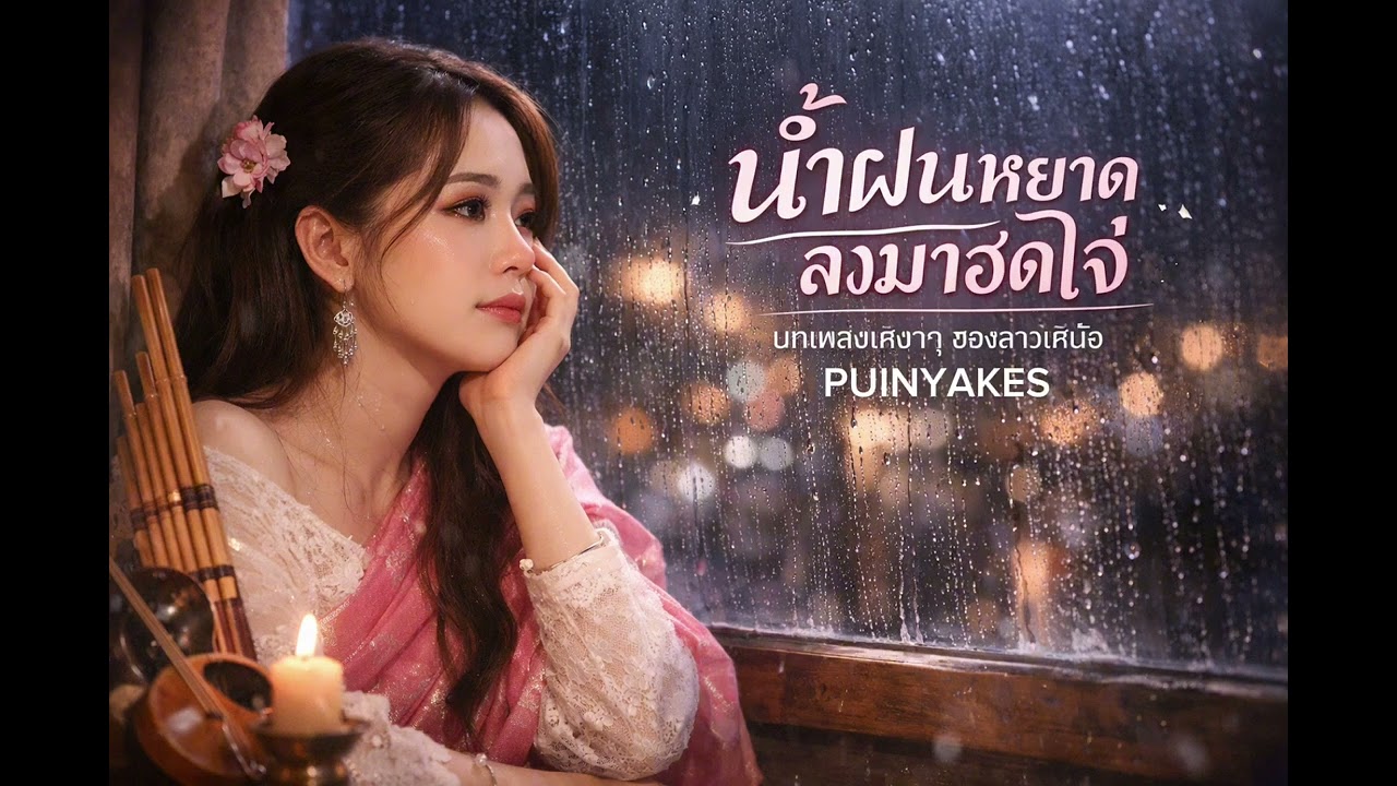 เพลง น้ำฝนหยาดลงมารดใจ๋ | PUINYAKES