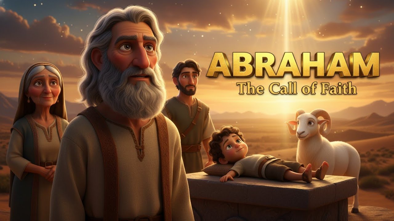 Abraham—The Call of Faith | Genesis Bible Story Animated in Pixar-Style 3D