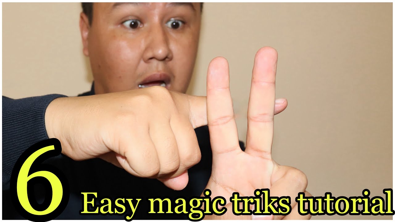 6 Easy Magic Tricks To Learn at Home #voila #voilamagic