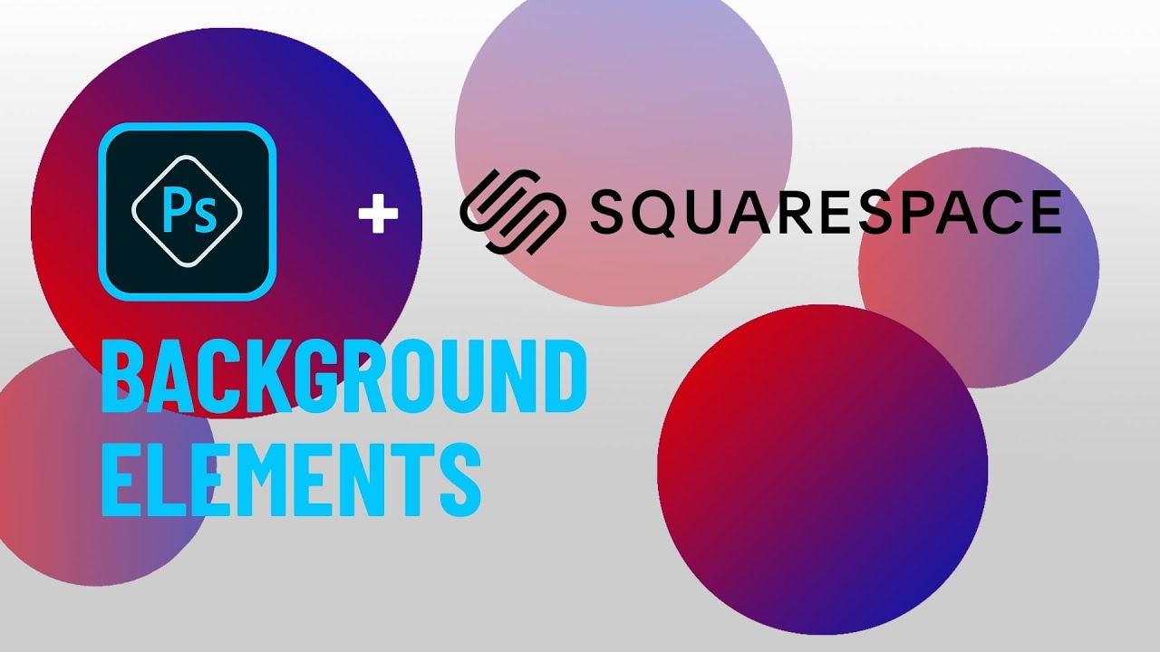 Squarespace Design Hacks | Make Background Elements in Photoshop for Your Squarespace Website