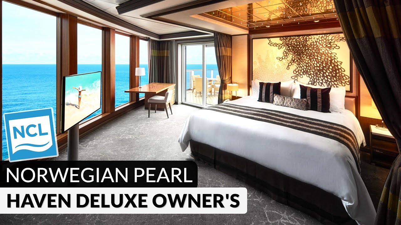 NCL Pearl | The Haven Deluxe Owner's Suite with Large Balcony Full Tour & Review 4K | Category H2